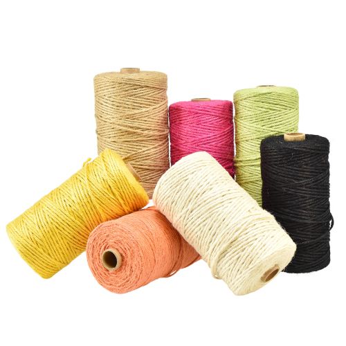 Floristik21 Juteband Jutekordel Band Jute Dekoband Ø3mm 200m