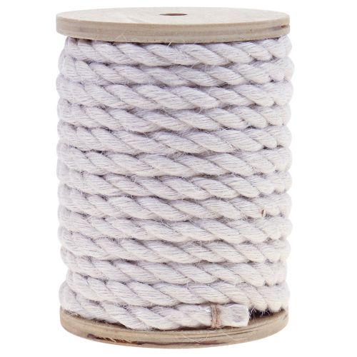 Artikel Juteband Jutekordel Kordel Jute Deko Creme Weiß Ø7mm 5m