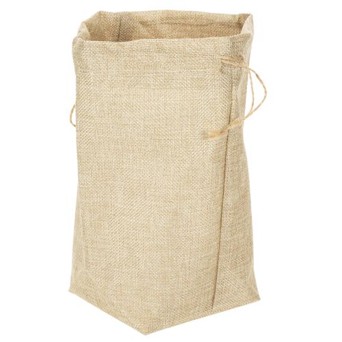 Jutetasche 13,5×11cm H25cm | Floristik21.de
