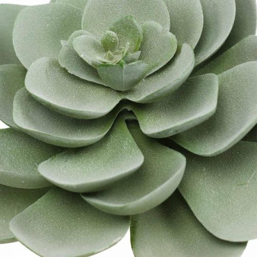Artikel Künstliche Sukkulente Deko Kunstpflanzen Grün 11×8,5cm 3St
