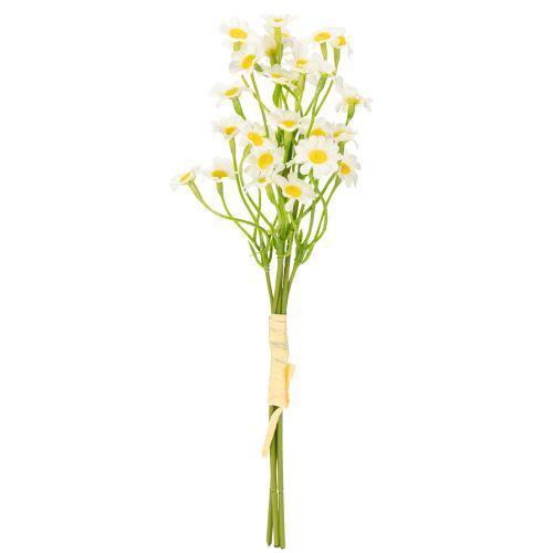 Artikel Künstlicher Kamille Blumenbund 28 cm – Realistische Seidenblumen für langlebige Dekoration, 3er Set