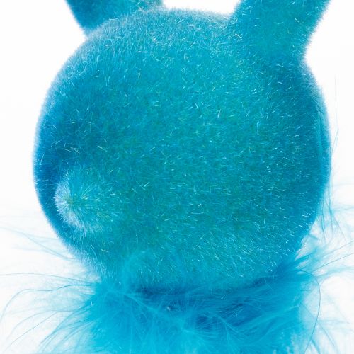 Artikel Kunststoff Dekofigur Hase Kantenhocker 27cm für Frühjahrsdekoration