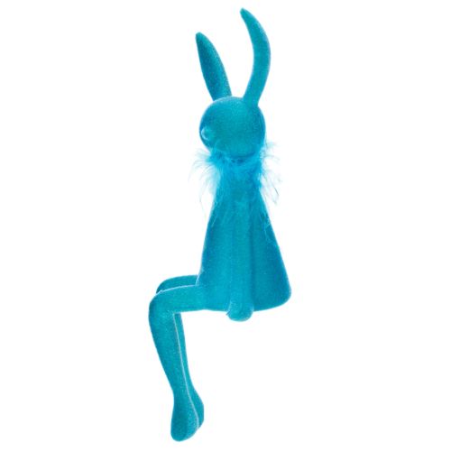 Artikel Kunststoff Dekofigur Hase Kantenhocker 27cm für Frühjahrsdekoration