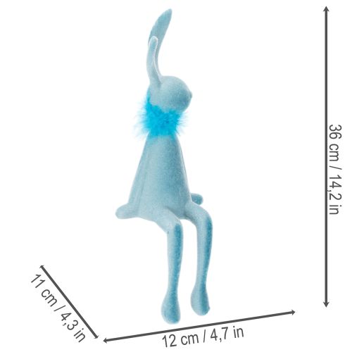 Artikel Dekohase Kantenhocker Kunststoff 36cm Osterdekoration Fensterbrett