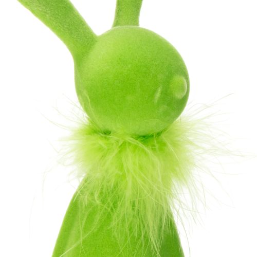 Artikel Osterhasen Kantenhocker Set 36cm, Dekorative Frühlingsfiguren mit Feder-Details, 2-teilig