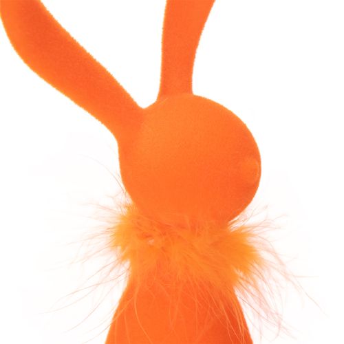 Artikel Deko Osterhasen Kantenhocker 36cm in Lachs und Orange – Frühlingshafte Osterdeko zum Hinstellen