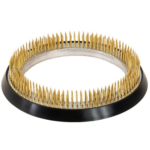 Artikel Blumenigel rund Messing für Blumengestecke und Ikebana