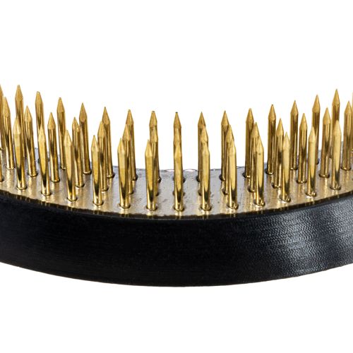 Artikel Blumenigel rund Messing für Blumengestecke und Ikebana