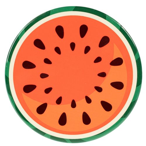 Artikel Obst Untersetzer Set 6-teilig Fruchtmotive Keramik Korkboden 10cm