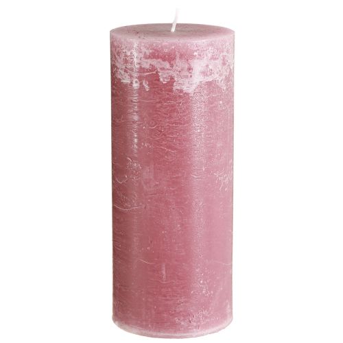 Artikel Stumpenkerzen Altrosa Eleganz 85x200mm Set - 2 Stück für Deko & Ambiente