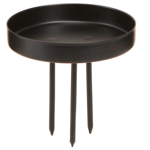 Adventskranz Kerzenhalter Metall Schwarz Matt Ø8cm 4er-Set