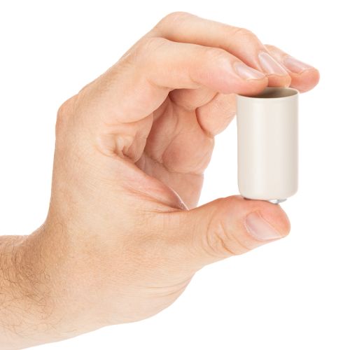 Stabkerzenhalter Metall Magnet Ø25mm Cremeweiß 4er-Set Innenbereich | Floristik21.de
