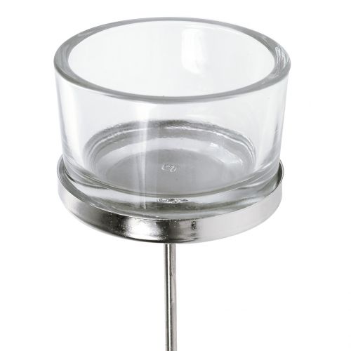 Artikel Kerzenhalter mit Glas am Stab 4 St