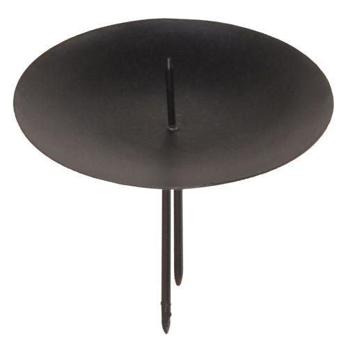 Artikel Schwarzer Steck-Kerzenhalter für schmale Kerzen Ø6,5cm 4er-Set – Zeitlos und Vielseitig