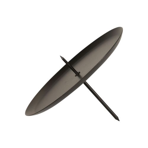 Artikel Kerzenhalter zum Stecken Advent Schwarz Metall  Ø10cm 4 St