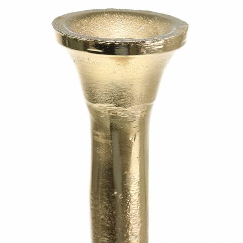 Floristik21 Kerzenständer Antik Gold Ø11,5cm H47cm