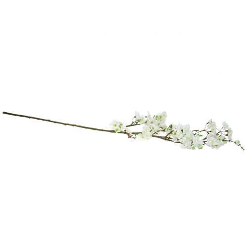 Floristik21 Kirschblütenzweig Weiß 105cm
