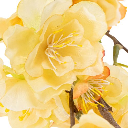 Artikel Künstlicher Kirschblütenzweig Gelb 120cm Hochwertige Dekoration