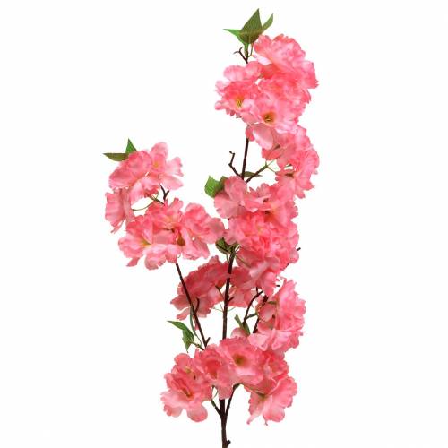 Floristik21 Kirschblütenzweig künstlich Pink 103cm