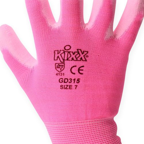 Artikel Kixx Gartenhandschuhe Gr.7 Rosa, Pink
