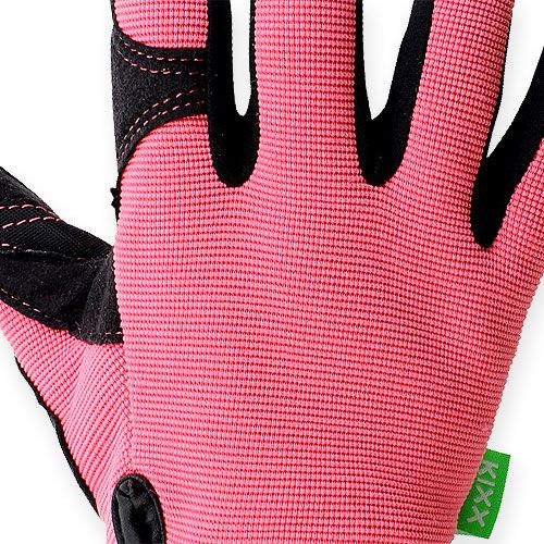 Artikel Kixx Synthetik Handschuhe Gr.7 Rosa, Schwarz