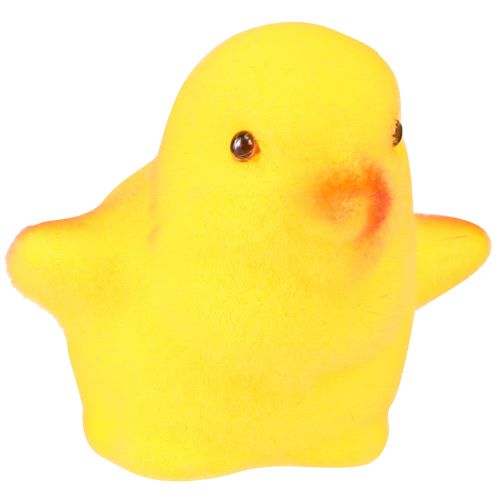 Artikel Kleine Osterküken Gelb Orange Beflockt Deko 18 St für Floristen