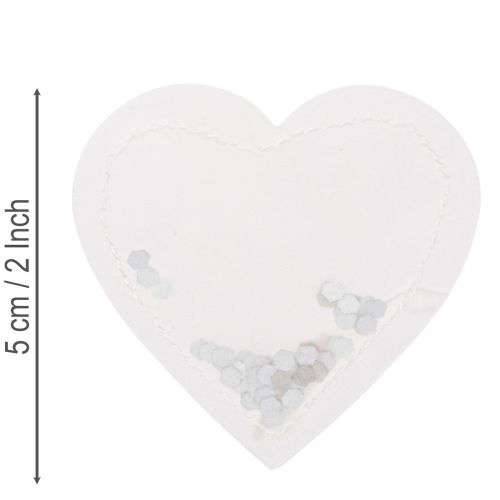 Konfettiherz 5cm 24 St | Floristik21.de