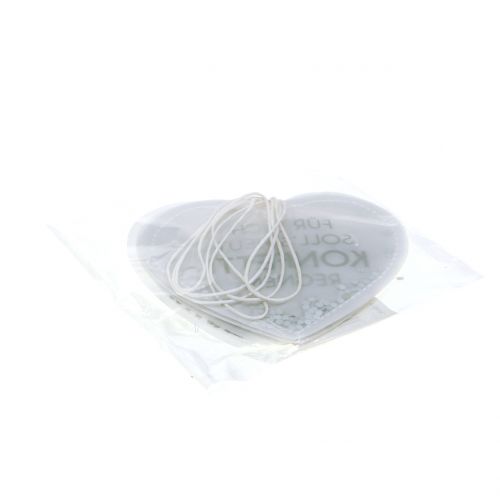 Floristik21 Geschenkanhänger Konfettiherz 9cm 6St
