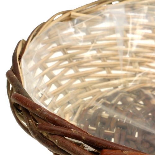 Korbschale Pflanzkorb Ø40cm H13cm