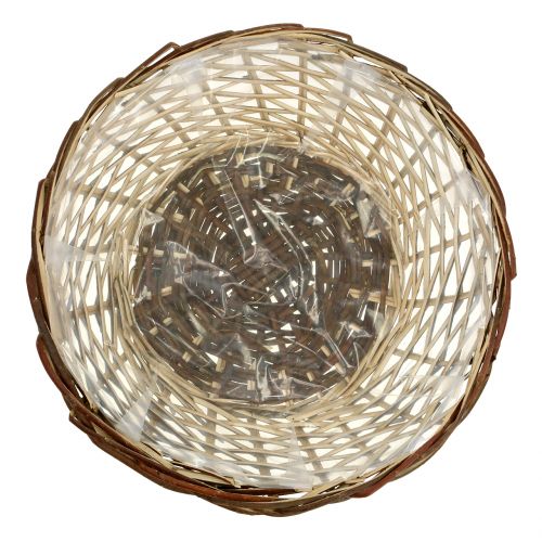 Korbschale Pflanzkorb Ø40cm H13cm