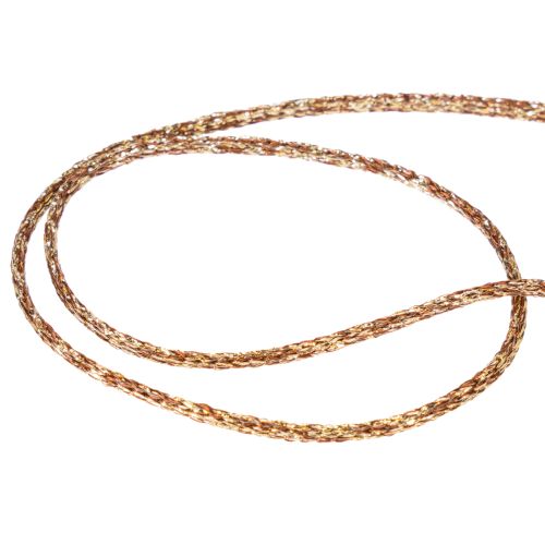 Dekokordel Rolle 3mm 20m Gold Kunststoff für Geschenkdekoration | Floristik21.de