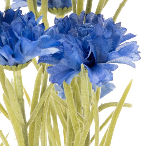 Artikel Kornblume Kunstblume Blau 68cm 4er-Set Realistische Sommerdekoration