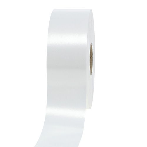 Kräuselband 50mm 100m Weiß