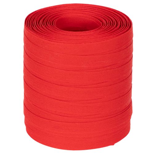 Kräuselband rot Rolle
