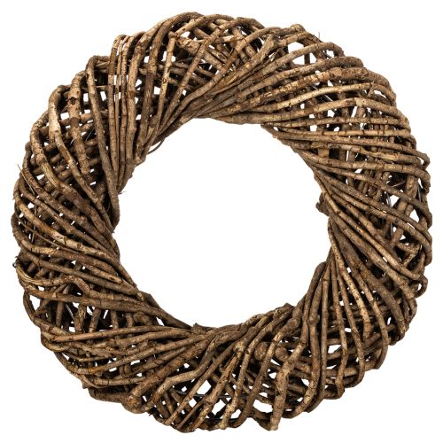Dekokranz Rattan Naturzweige rund 45cm braun Innenbereich