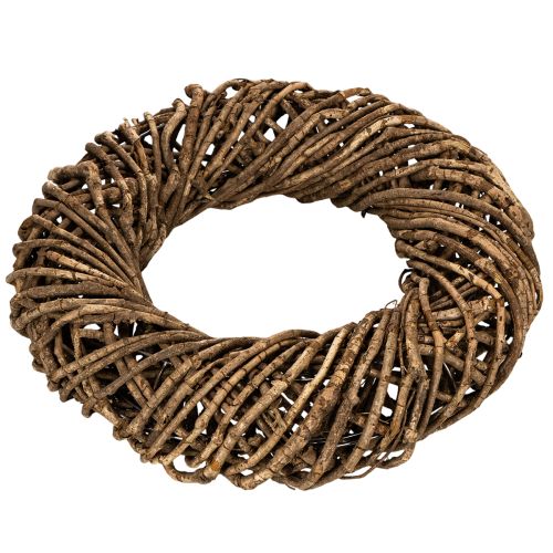 Dekokranz Rattan Naturzweige rund 45cm braun Innenbereich | Floristik21.de