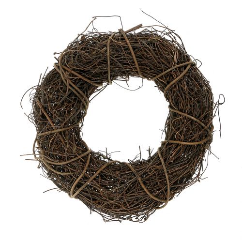 Rebenkranz mit Weide Ø25cm Rebenkranz mit Weide Ø25cm