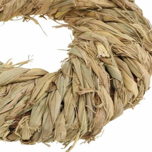 Floristik21 Strohkranz geflochten Ø19cm Mini Deko Kranz Natur Türkranz
