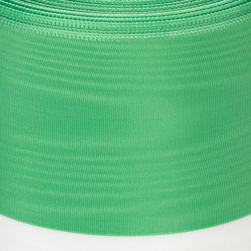 Kranzbänder Moiré 125mm x 25m in Grün-Weiß, Schleifenband Taftbindung, Nationalband Dekoband | Floristik21.de