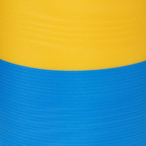 Kranzbänder Moiré 150mm in Blau-Gelb - Premium Trauerband & Dekoband, Feierlichkeiten, Schleifenband | Floristik21.de
