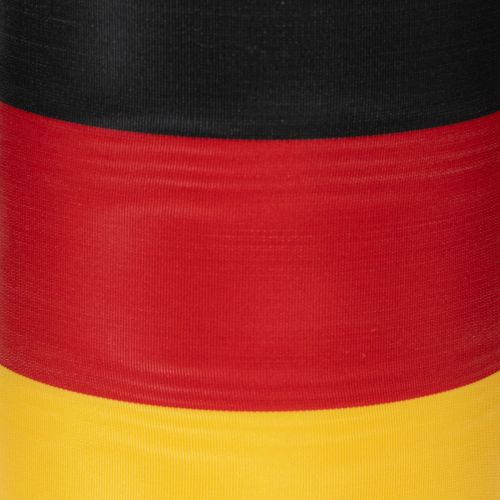 Kranzbänder Moiré 150mm schwarz-rot-gold mit französischem Moiré-Effekt, 25m Rolle für Dekoration und Trauerfeiern | Floristik21.de