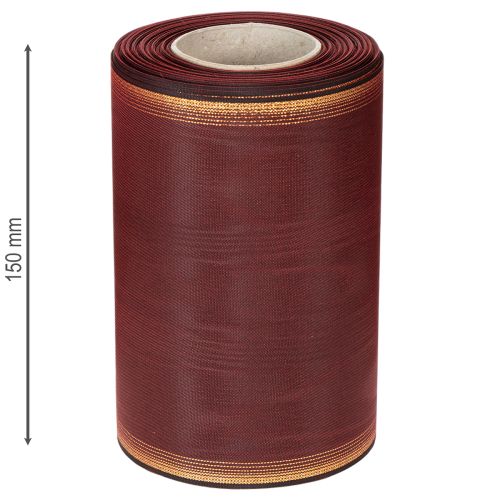 Artikel Kranzband Moiré 150mm Bordeaux Taftband Dekoration