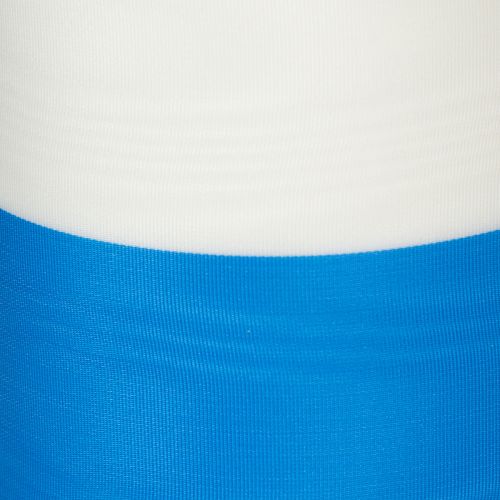 Kranzband Moiré Blau-Weiß 100mm Dekoband Taft | Floristik21.de