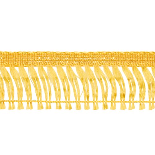 Kranzband Quasten Fransen Goldene Selbstklebende Franse 40mm 25m | Floristik21.de