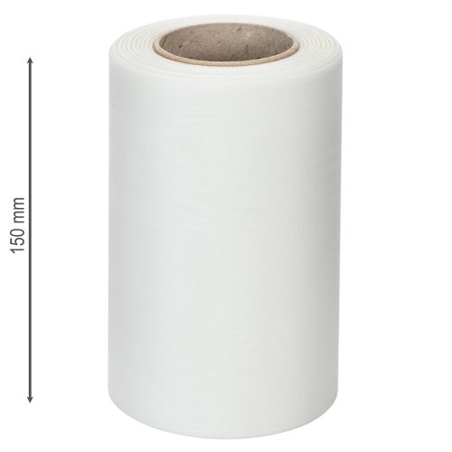 Kranzband Weiß 150mm 25m | Floristik21.de