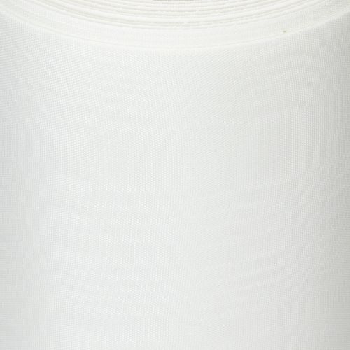 Kranzband Weiß Trauerfloristik 175mm Breit 25m Lang Hochwertiges Acetat Schleifenband | Floristik21.de