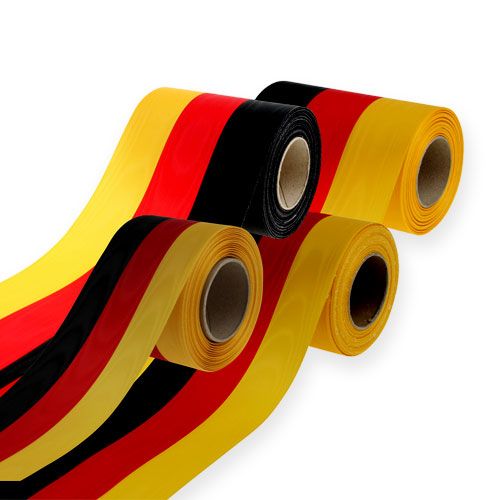 Kranzbänder Moiré schwarz-rot-gold