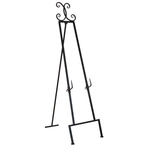 Metall-Kranzständer 118 cm für Innen- und geschützten Außenbereich