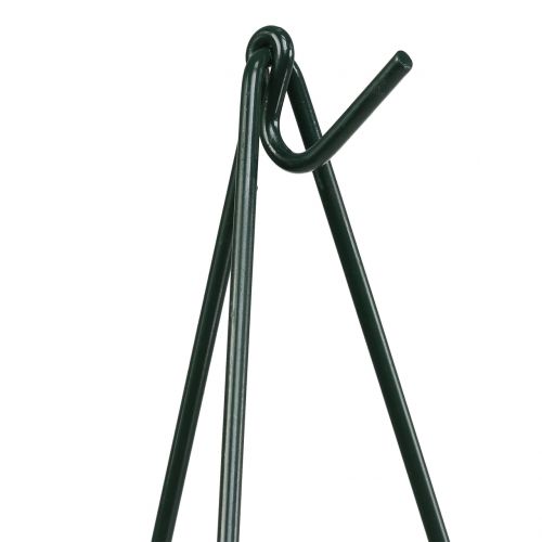 Floristik21 Kranzständer Dunkelgrün lackiert 65,5cm