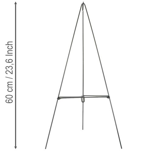 Kranzständer Dunkelgrün – für kleinere Kränze bis 50cm Durchmesser | Floristik21.de